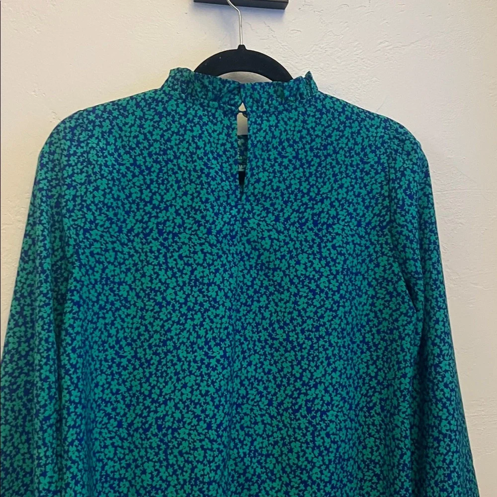 J. Crew Floral Blouse